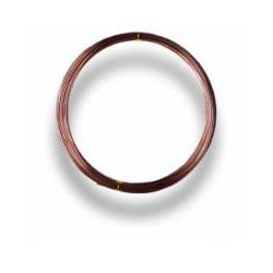 Alambre de aluminio – N.º 4 (0,9 mm) × 10 m – Cobre