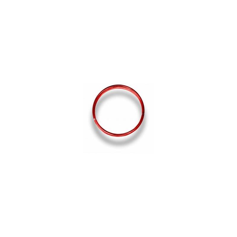 Alambre de aluminio – N.º 2 (0,7 mm) × 10 m – Rojo