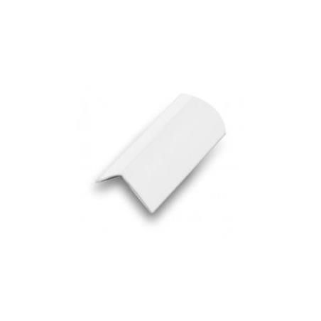Ángulo PVC – 20 × 20 × 2 mm – 2,5 m – Adhesivo 3M – Blanco