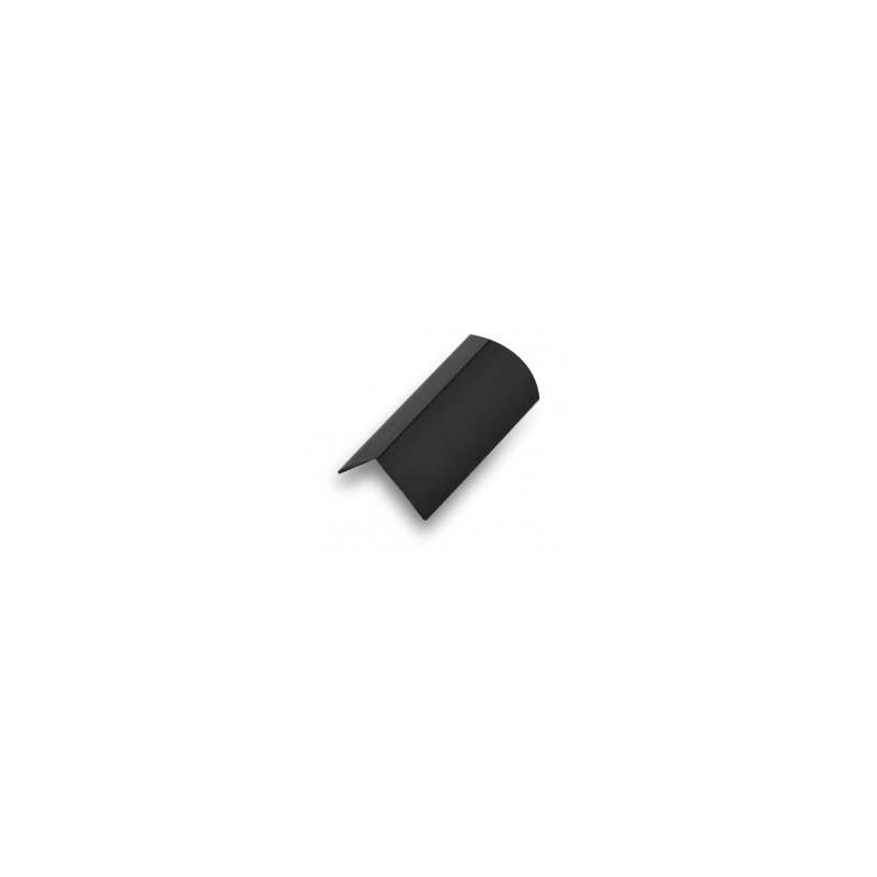 Ángulo PVC – 20 × 20 × 2 mm – 2,5 m – Adhesivo 3M – Negro