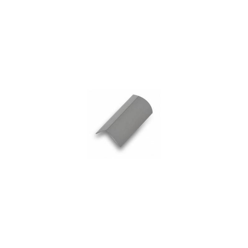 Ángulo PVC – 25 × 25 × 2 mm – 2,5 m – Adhesivo 3M – Gris