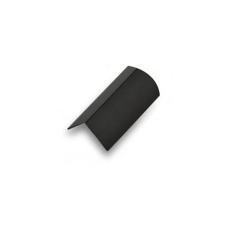 Ángulo PVC – 25 × 25 × 2 mm – 2,5 m – Adhesivo 3M – Negro