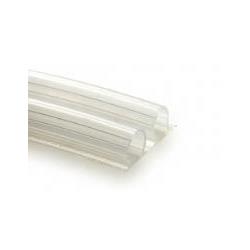 Burlete puertas y ventanas – Silicona adhesiva – 9 × 7 mm × 6 m – Transparente