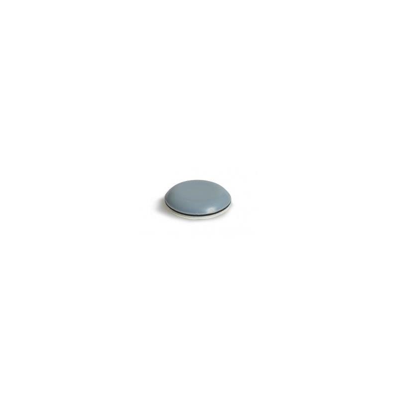 Patín deslizador de PVC – Ø 40 mm – 4 uds. – Gris