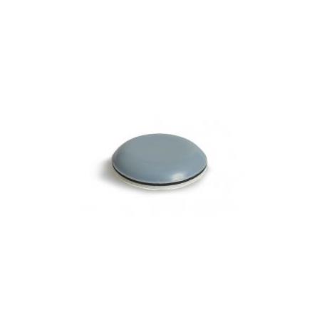 Patín deslizador de PVC – Ø 40 mm – 4 uds. – Gris