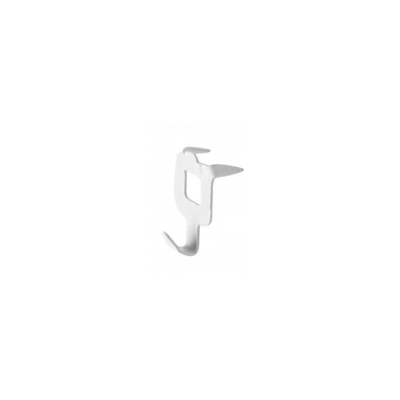 Soporte multiuso para cuadros – 1 gancho – 8 uds. – Blanco
