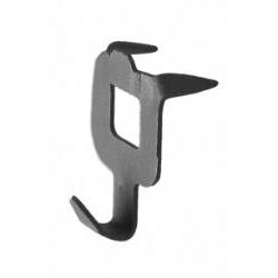Soporte multiuso para cuadros – 1 gancho – 8 uds. – Negro