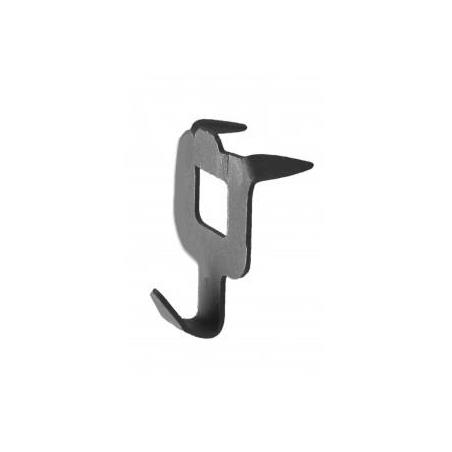 Soporte multiuso para cuadros – 1 gancho – 8 uds. – Negro