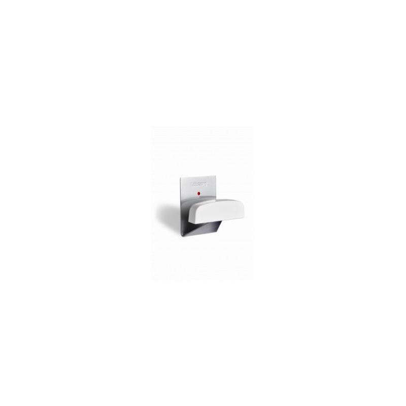 Percha grande inox/plástico – Adhesivo acrílico – Inox