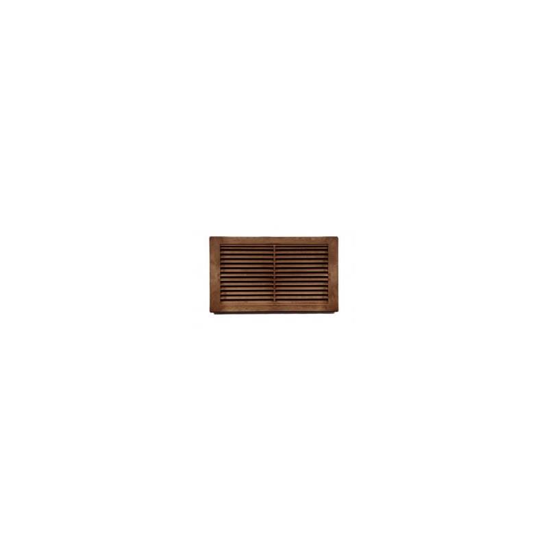 Rejilla horizontal ABS – 24,5 × 14,5 cm – Madera