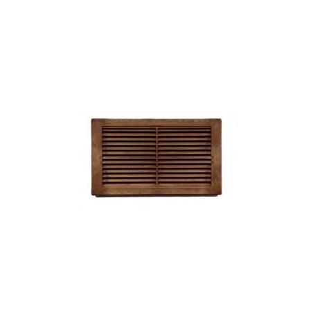 Rejilla horizontal ABS – 24,5 × 14,5 cm – Madera