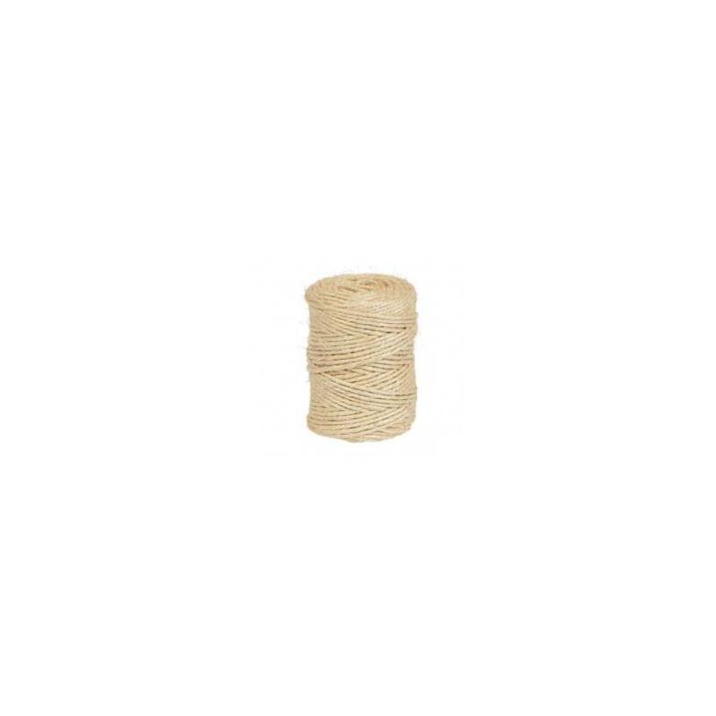 Bobina de sisal – 3/4 A – 2 cabos – 400 g – Blanca