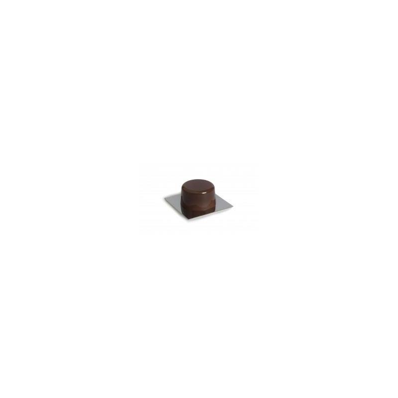 Tope de puerta – Base metálica – Adhesivo – 25 uds. – Marron