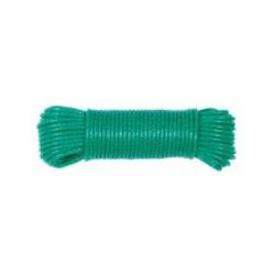 Madeja plastificada 4 mm x 25 mts..Verde