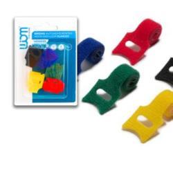 Bridas textiles para cables – Colores surtidos