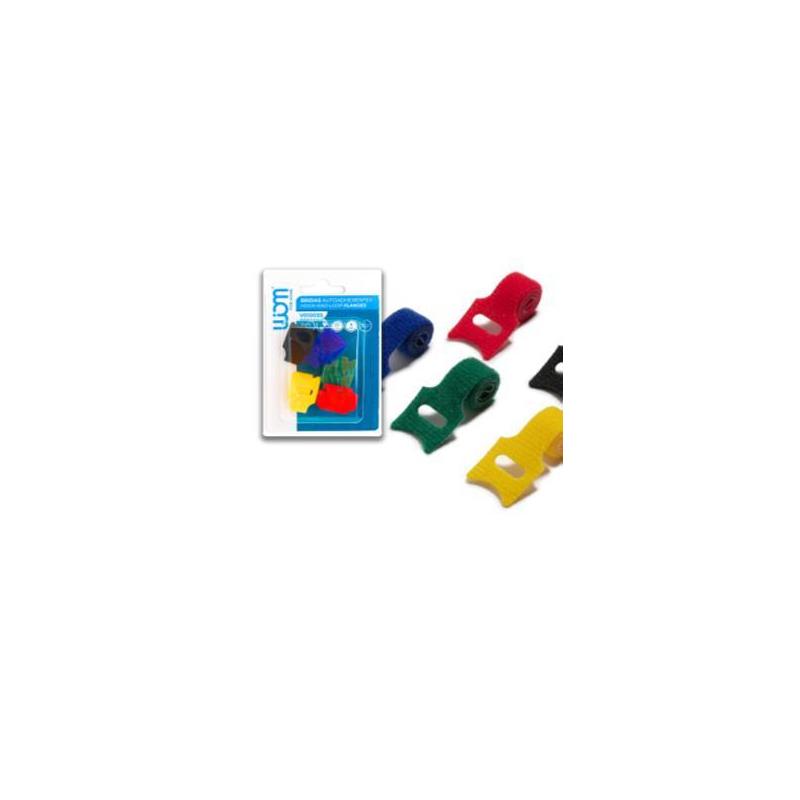 Bridas textiles para cables – Colores surtidos