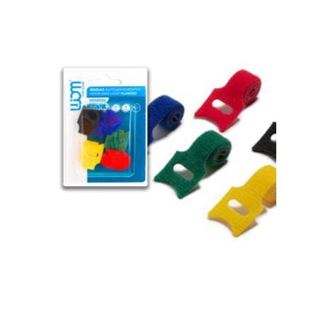 Bridas textiles para cables – Colores surtidos