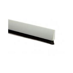 Burlete curvado puerta – 1 m – Pelo 15 mm – Adhesivo acrílico – Blanco