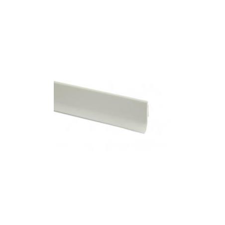 Burlete bajo puerta de goma – 1 m – Goma 15 mm – Adhesivo acrílico – Blanco