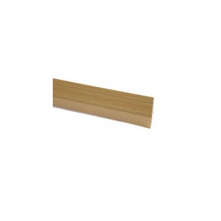 Burlete bajo puerta de goma – 1 m – Goma 15 mm – Adhesivo acrílico – Madera clara