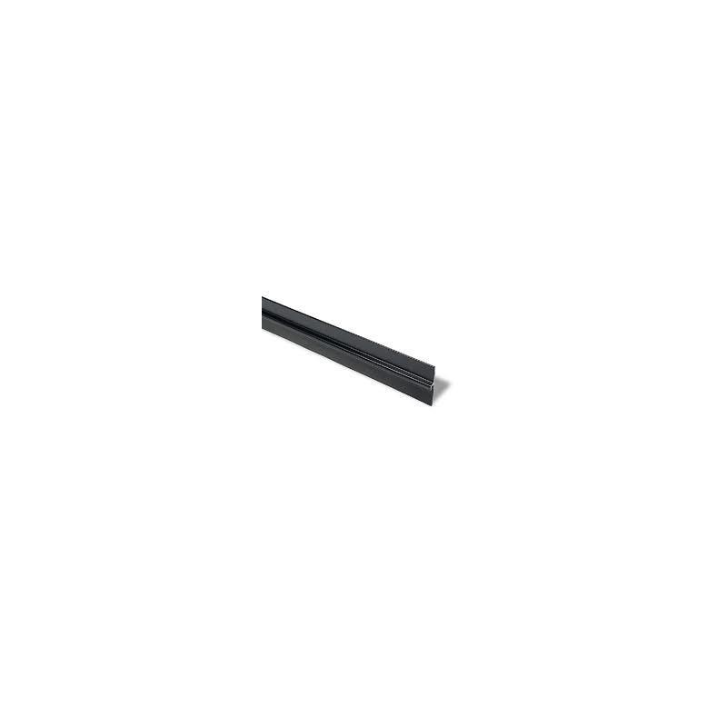 Burlete bajo puerta de goma – 1 m – Goma 15 mm – Adhesivo acrílico – Negro