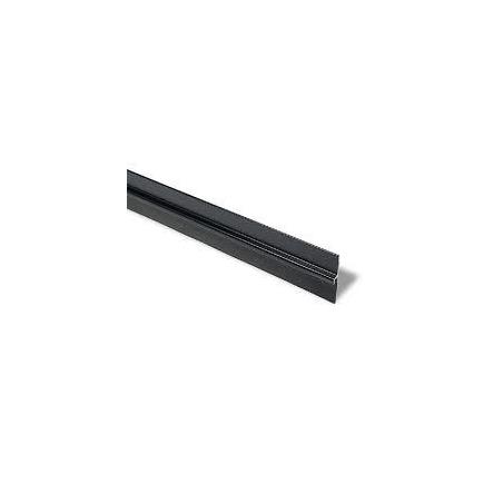 Burlete bajo puerta de goma – 1 m – Goma 15 mm – Adhesivo acrílico – Negro