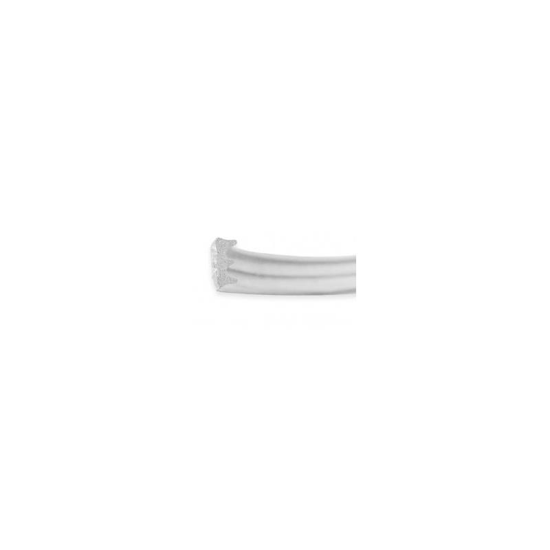 Burlete puertas/ventanas – Tipo E– 2 × 3 m – Adhesivo – Blanco