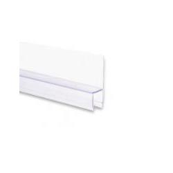 Burlete-perfilL mampara baño. Puerta tipo  "K" 10mm.2 mts.