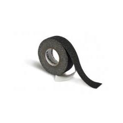 CINTA ANTIDES.ADH.BASE PLÁSTICA.NEGRO 25MMX5MT.