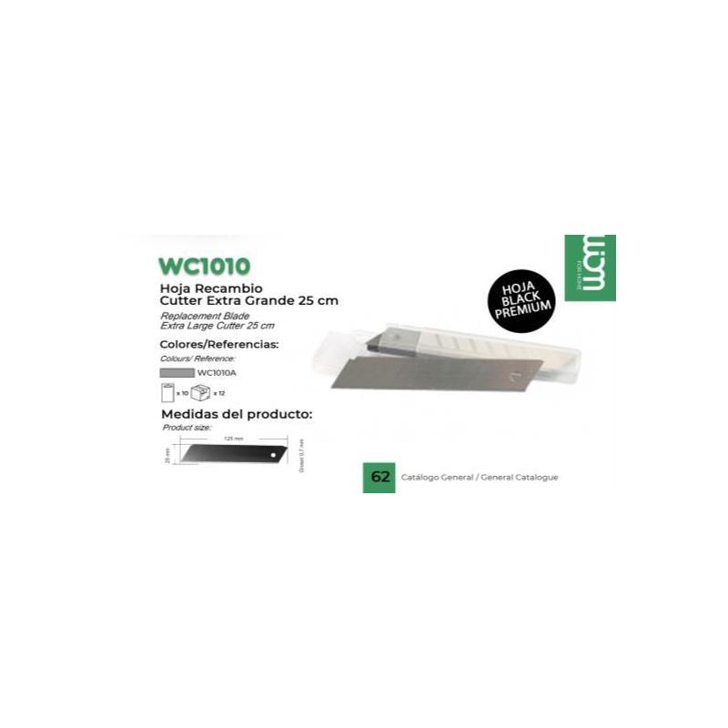 HOJA  RECAMBIO CUTTER EXTRA-25MM.Caja 10 uds.PREMIUM