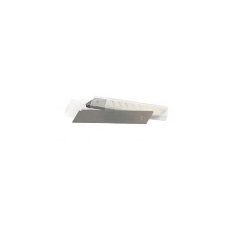 HOJA RECAMBIO CUTTER RETRACTIL.ACERO 10 uds.