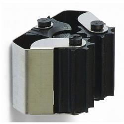 CUELGA ESCOBAS CON RODILLOS. ADHE/TORNILLOS INOX