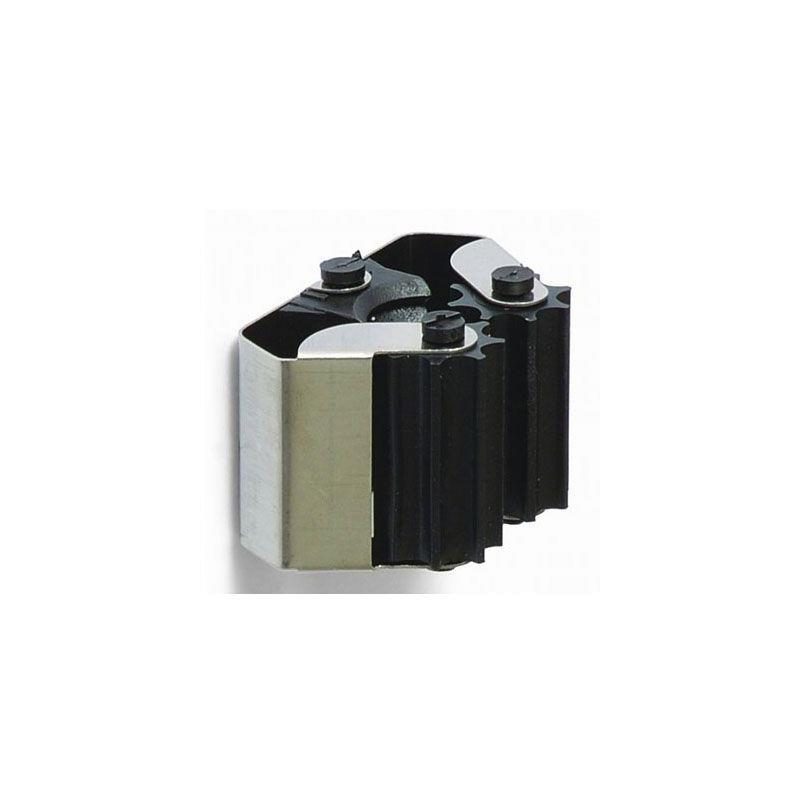 CUELGA ESCOBAS CON RODILLOS. ADHE/TORNILLOS INOX