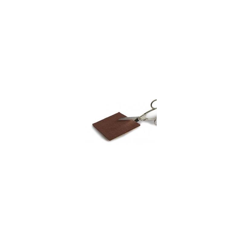 DESLIZADORES.RECTÁNGULO 100X85MM.MARRON