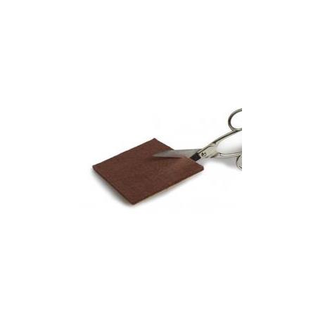 DESLIZADORES.RECTÁNGULO 100X85MM.MARRON