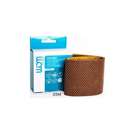 FIELTRO ANTIDESLIZANTE ROL.85MM.X 1 MTS.ADH.MARRON