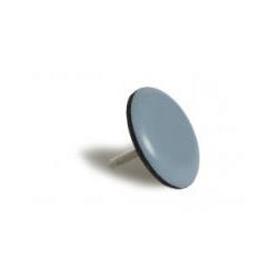 Patin deslizador para muebles  PVC Ø 32 mm.Clavo.4Uds.Gris