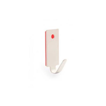 PERCHA BLANCA PEQUEÑA 15X35 ADH.ALTO IMPACTO.