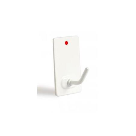 PERCHA METALICA MEDIANA  ADHE. ACRILICO BLANCO