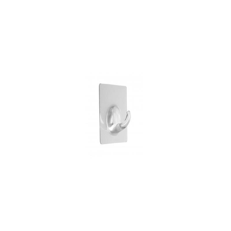COLGADOR EFECTO VENTOSA REUTILIZABLE.60 X 47 MM.