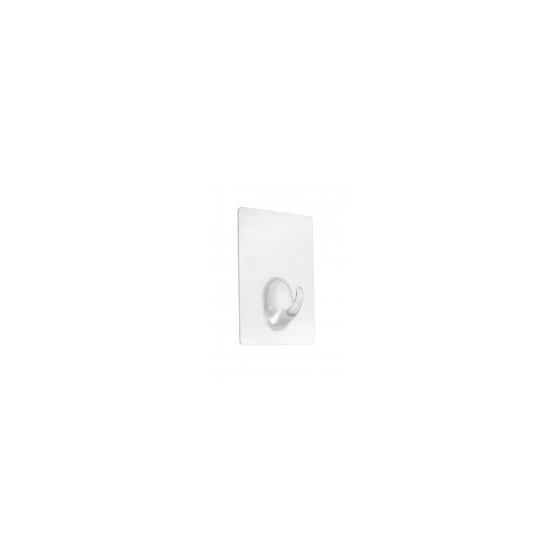 COLGADOR EFECTO VENTOSA REUTILIZABLE 79 X 61 MM