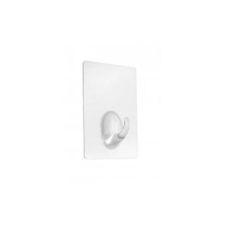 COLGADOR EFECTO VENTOSA REUTILIZABLE 79 X 61 MM