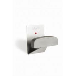 PERCHA GRANDE ACERO INOX. ADHE. ACRILICO CRO. MATE