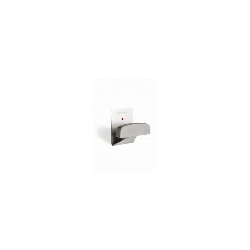 PERCHA GRANDE ACERO INOX. ADHE. ACRILICO CRO. MATE