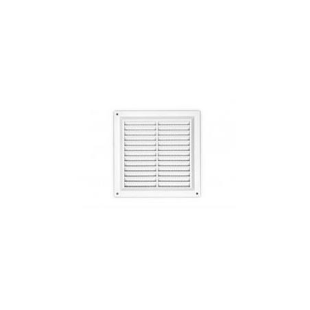 REJILLA PLASTICA CON MOSQUITERA 17X17CM.BLANCA