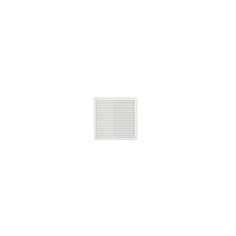 REJILLA PLASTICA CON MOSQUITERA 20X20CM.BLANCA