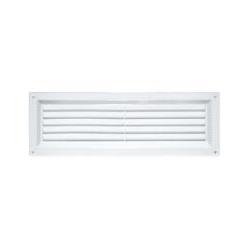 REJILLA HORIZONTAL PEQUEÑA. 26X9 CM.BLANCO