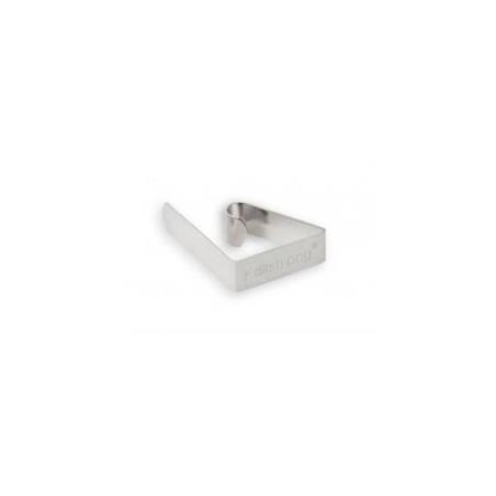 SUJETAMANTELES INOX  BLISTER 2UDS.