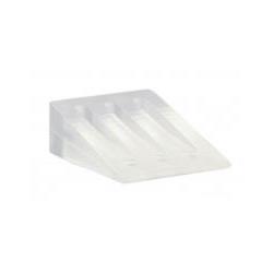 CUÑAS GOMA ENDURECIDA.13 X 30 X 45 MM.TRANSPARENTE