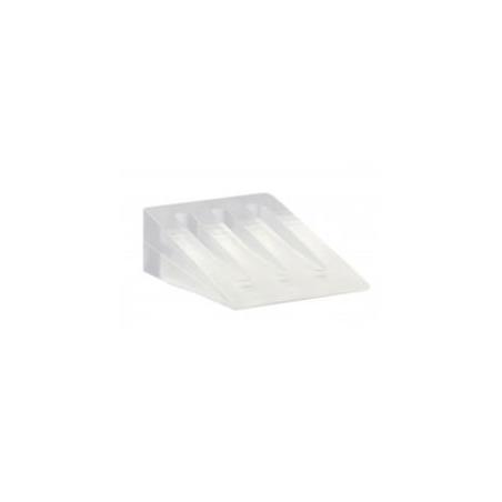 CUÑAS GOMA ENDURECIDA.13 X 30 X 45 MM.TRANSPARENTE